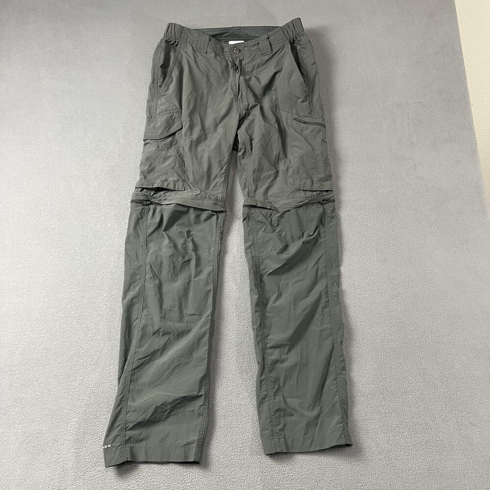 Columbia Pants Mens 30X32 Omni Shield Hiking Cargo Convertible Hiking Outdoors